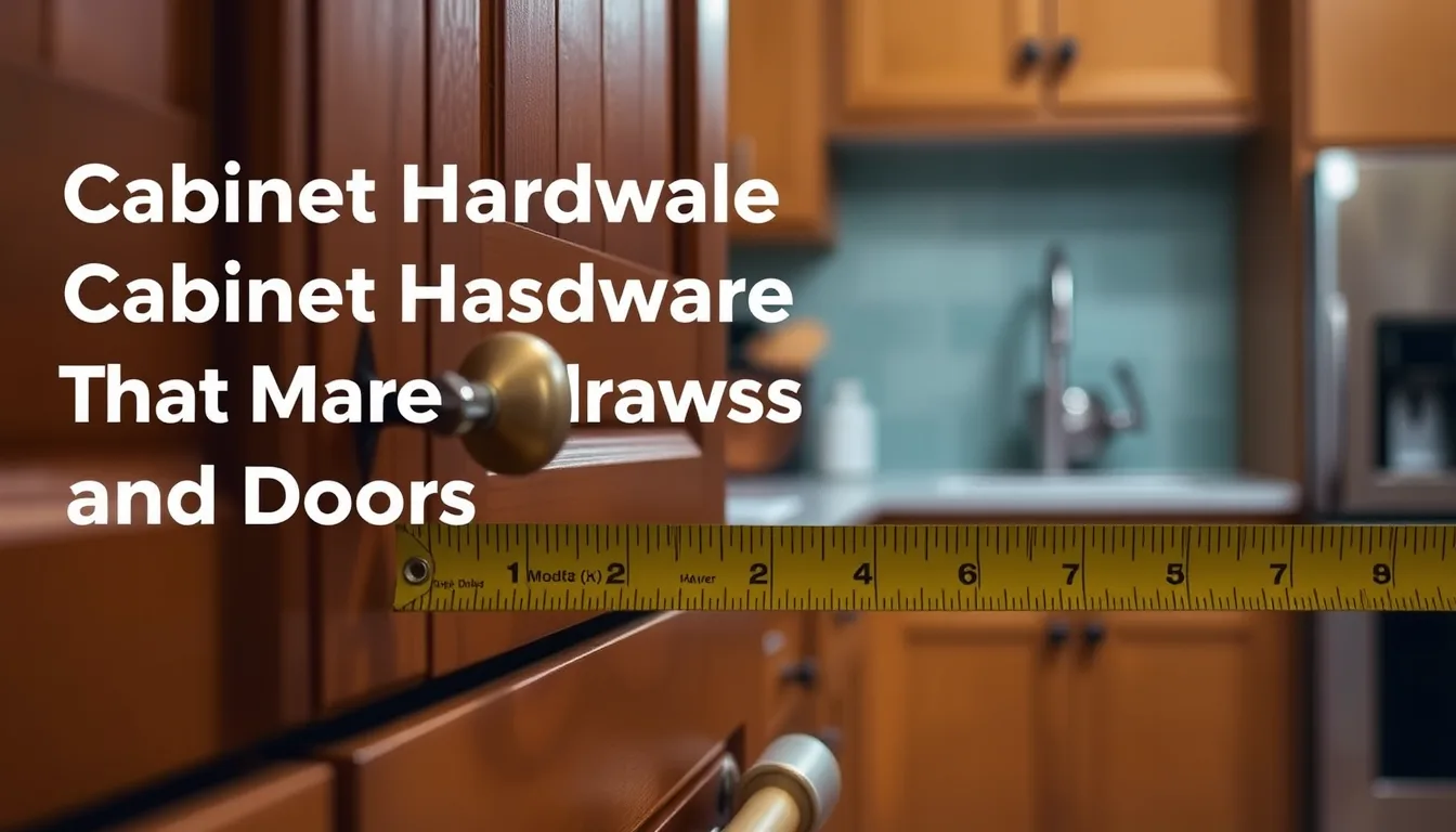 Cabinet Hardware Placement: The Measurements That Make Drawers and Doors Feel Custom (Not Cookie-Cutter)