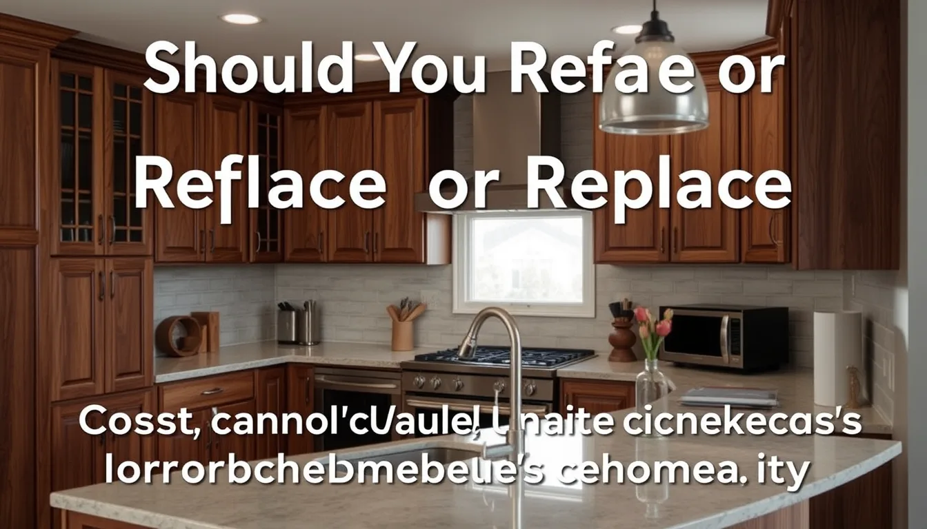 Should You Reface or Replace Your Kitchen Cabinets? Cost and Value Breakdown for Charlotte Homeowners